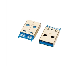 C13024 USB 3.0AM短體正面地線